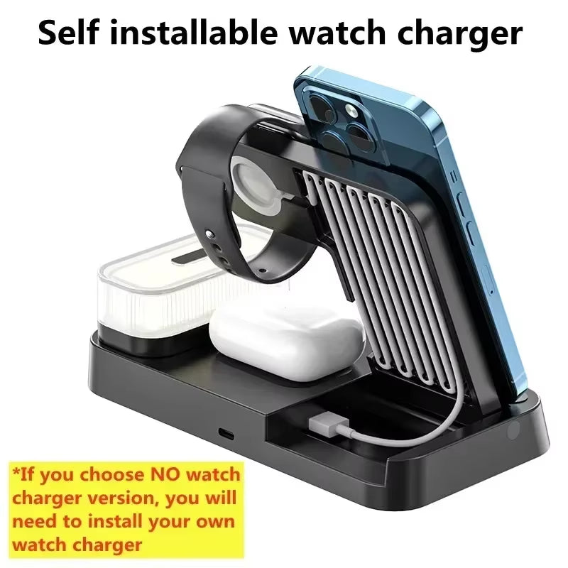 3 in 1 Compact Wireless Charger